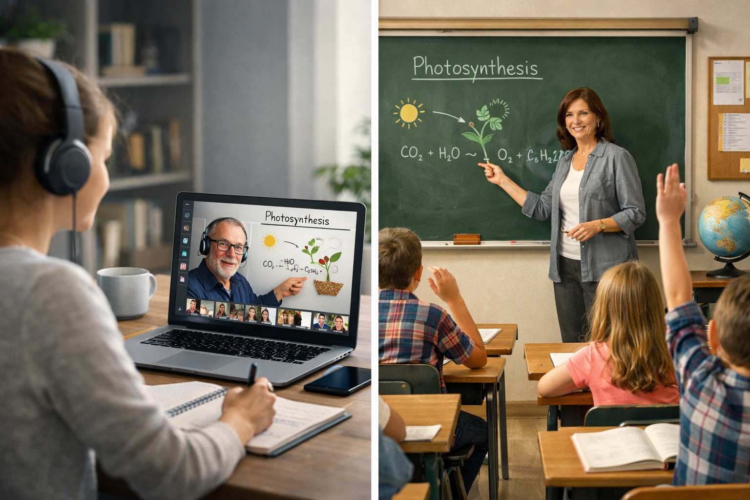 Nauka online i stacjonarna