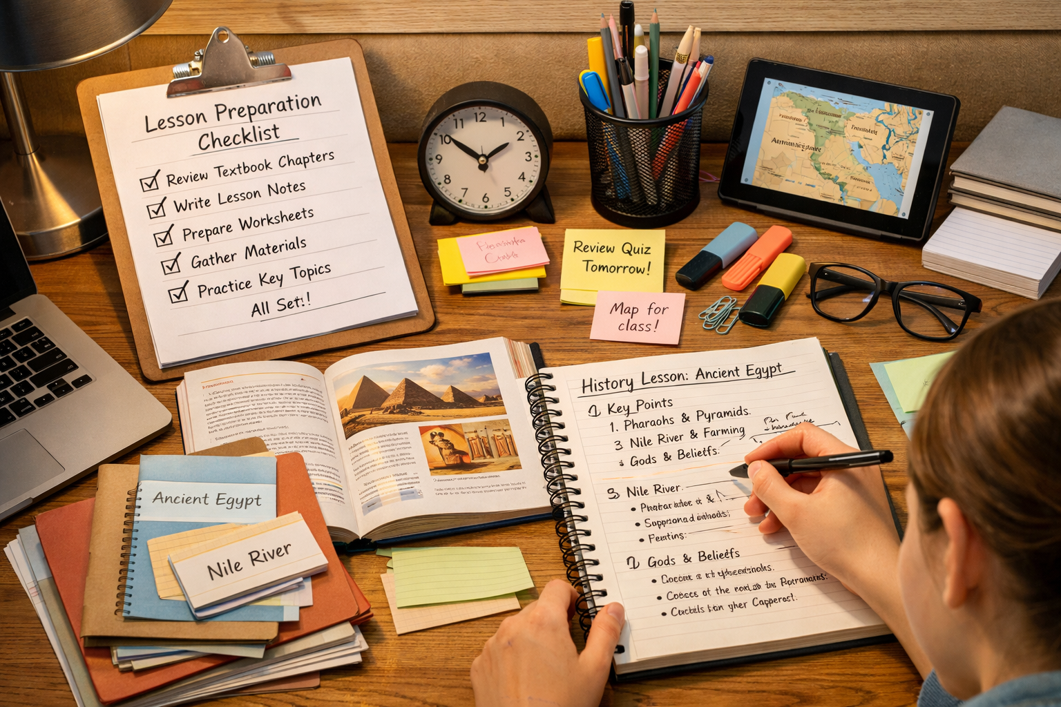 Przygotowanie do lekcji